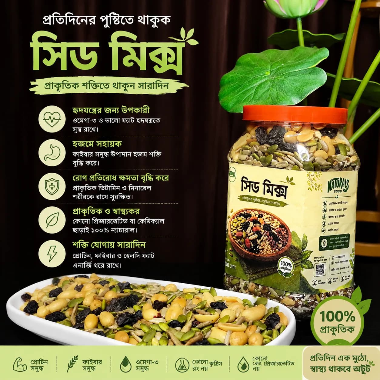 প্রিমিয়াম সিড মিক্স